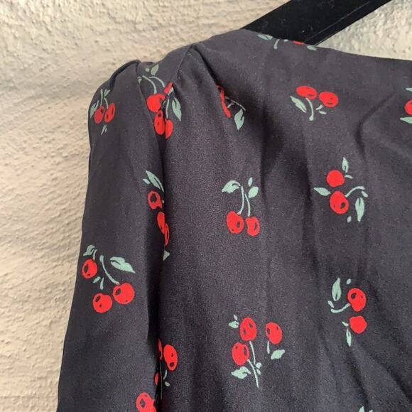 NWT Reformation Cherry Print Dress - Picture 10 of 15